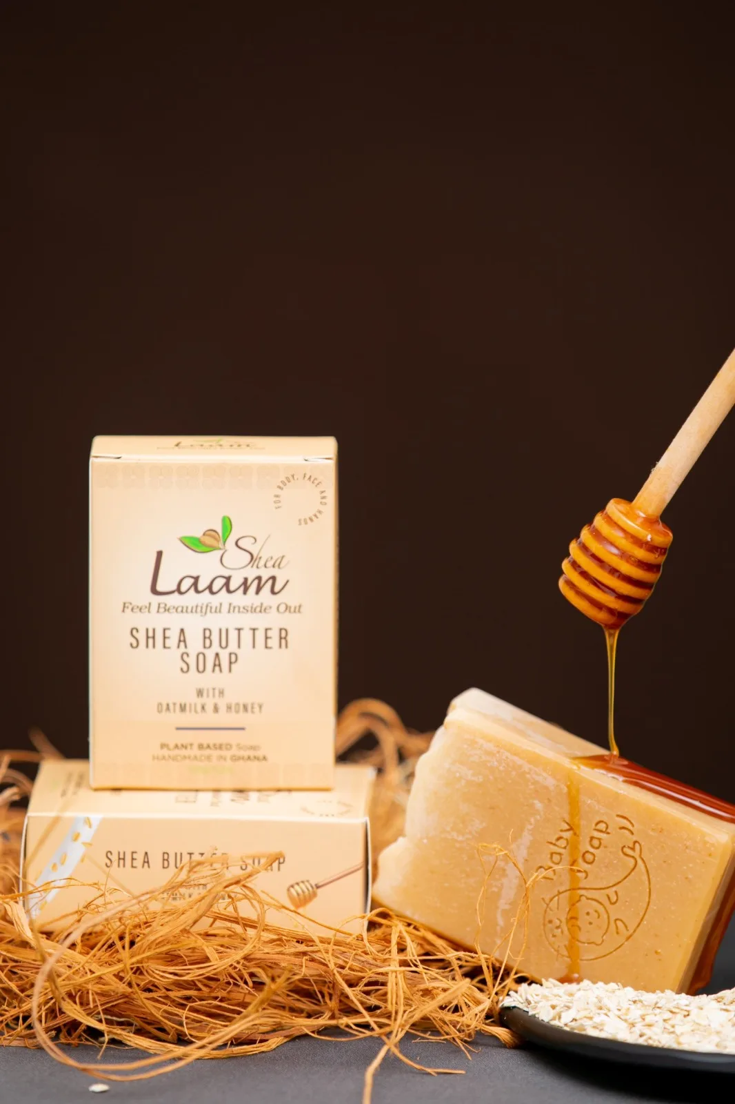 Shea Butter Soap - Oatmeal Milk and Honey