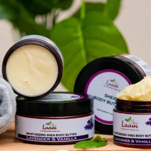 Shea and Moringa Whipped Butter - Lavender and Vanilla