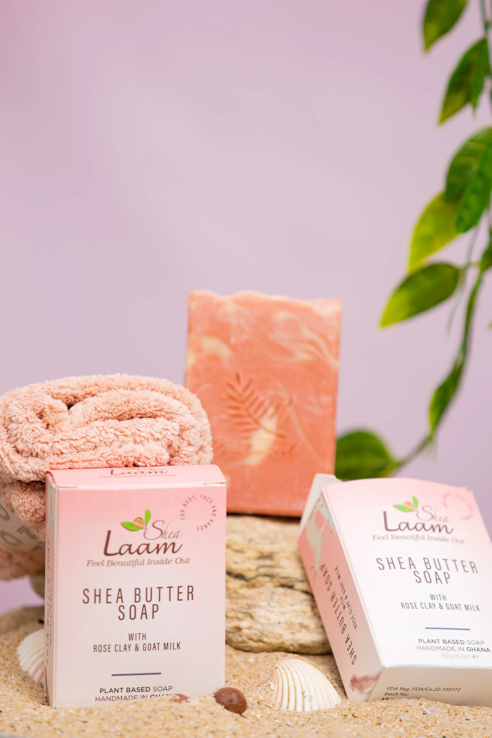 Shea Butter Soap - Rose Clay and Goat Milk