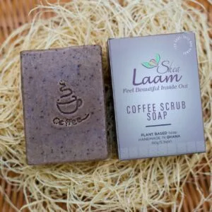 Coffee Scrub Soap - Peppermint and Shea Butter